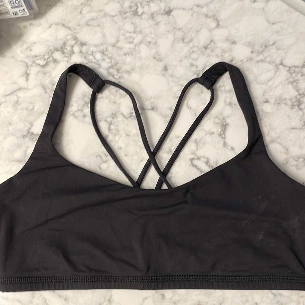 Lululemon Black Sports Bra